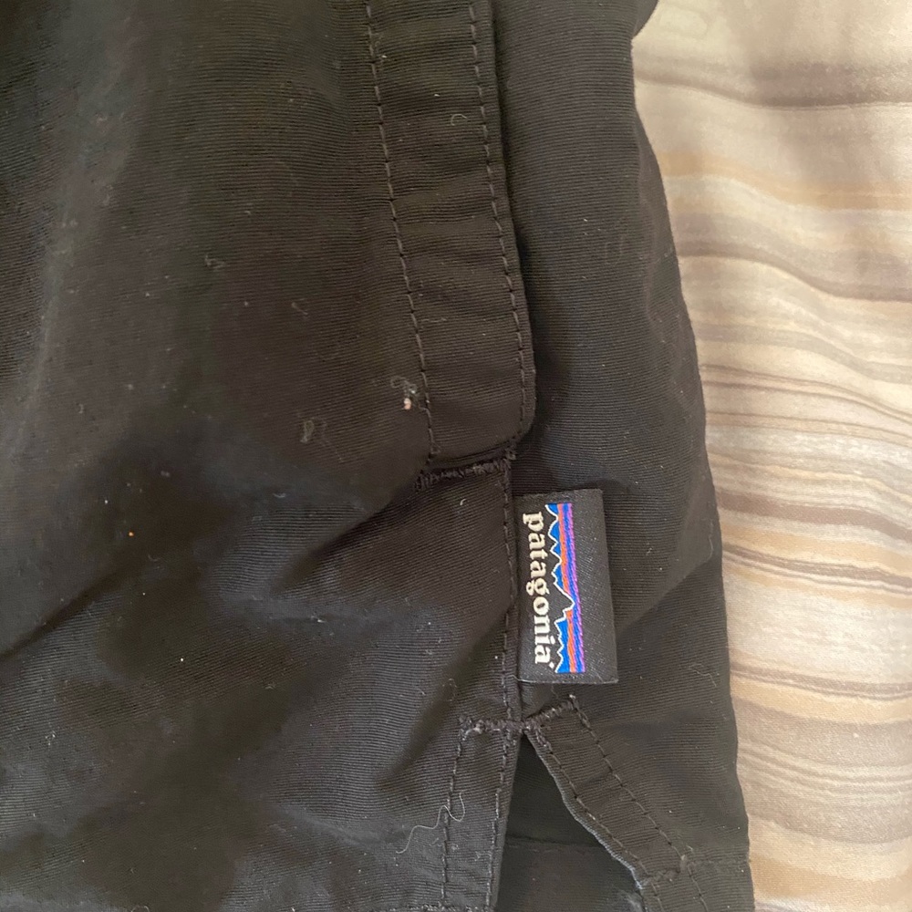 black patagonia shorts